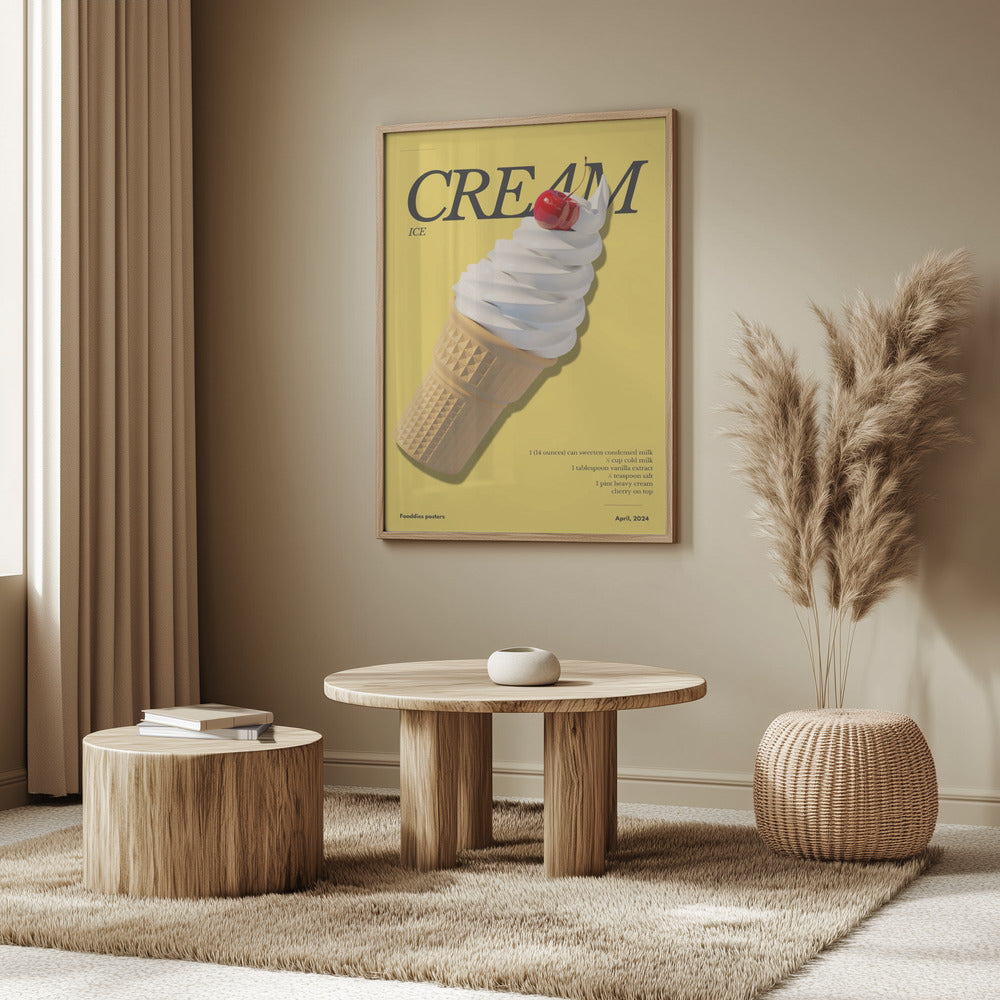 Cherry on Top Ice Cream | Poster