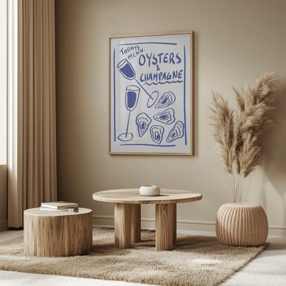 Dagens meny - njutning | Poster
