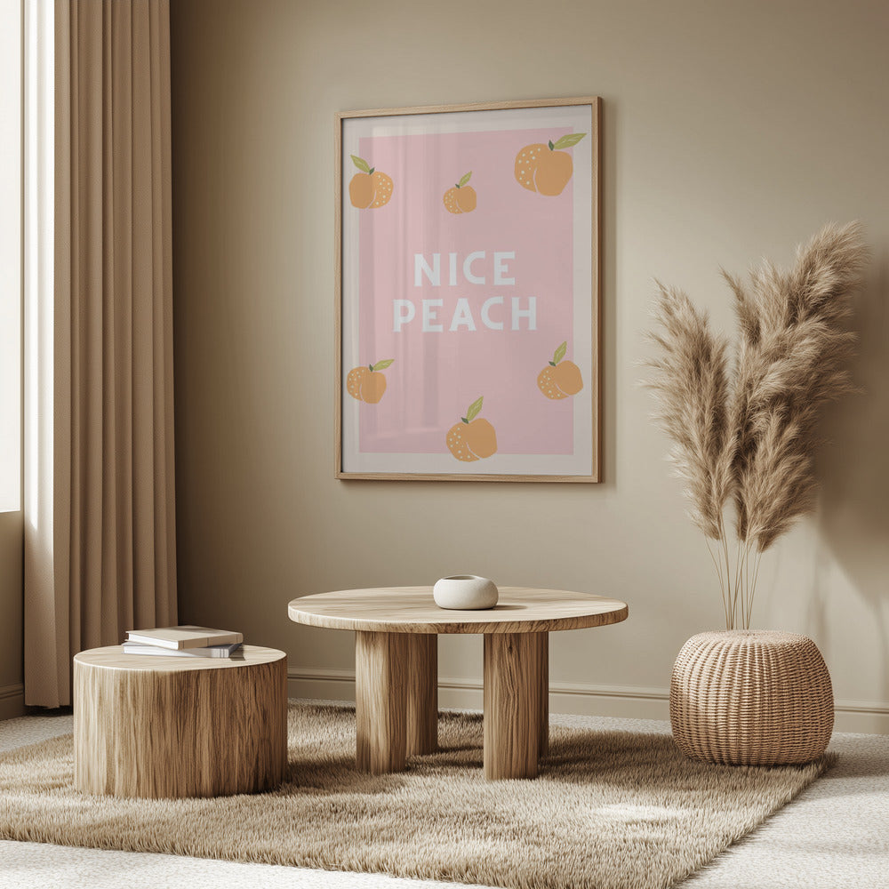 Nice Peach | Poster