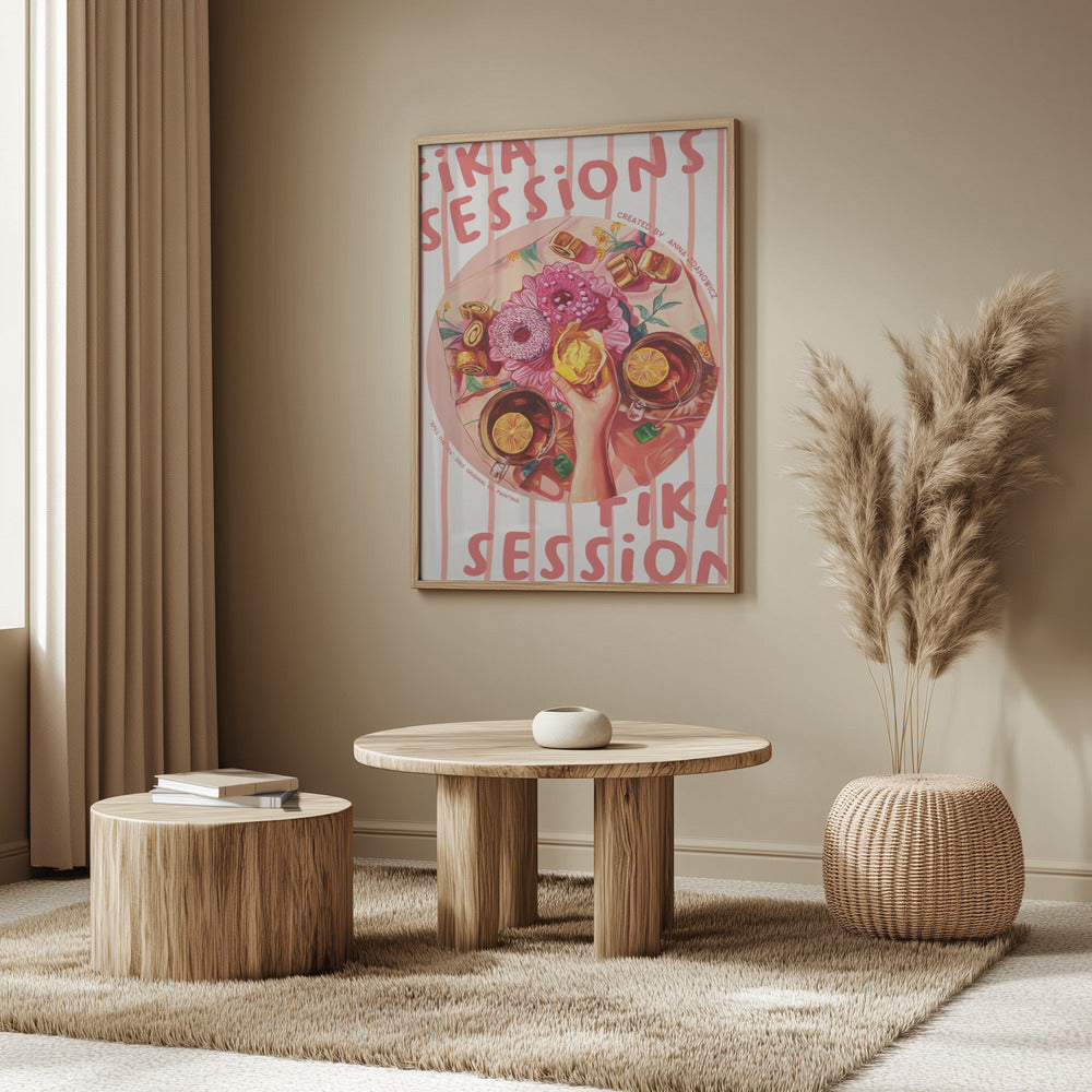 Verschütte den Tee | Poster
