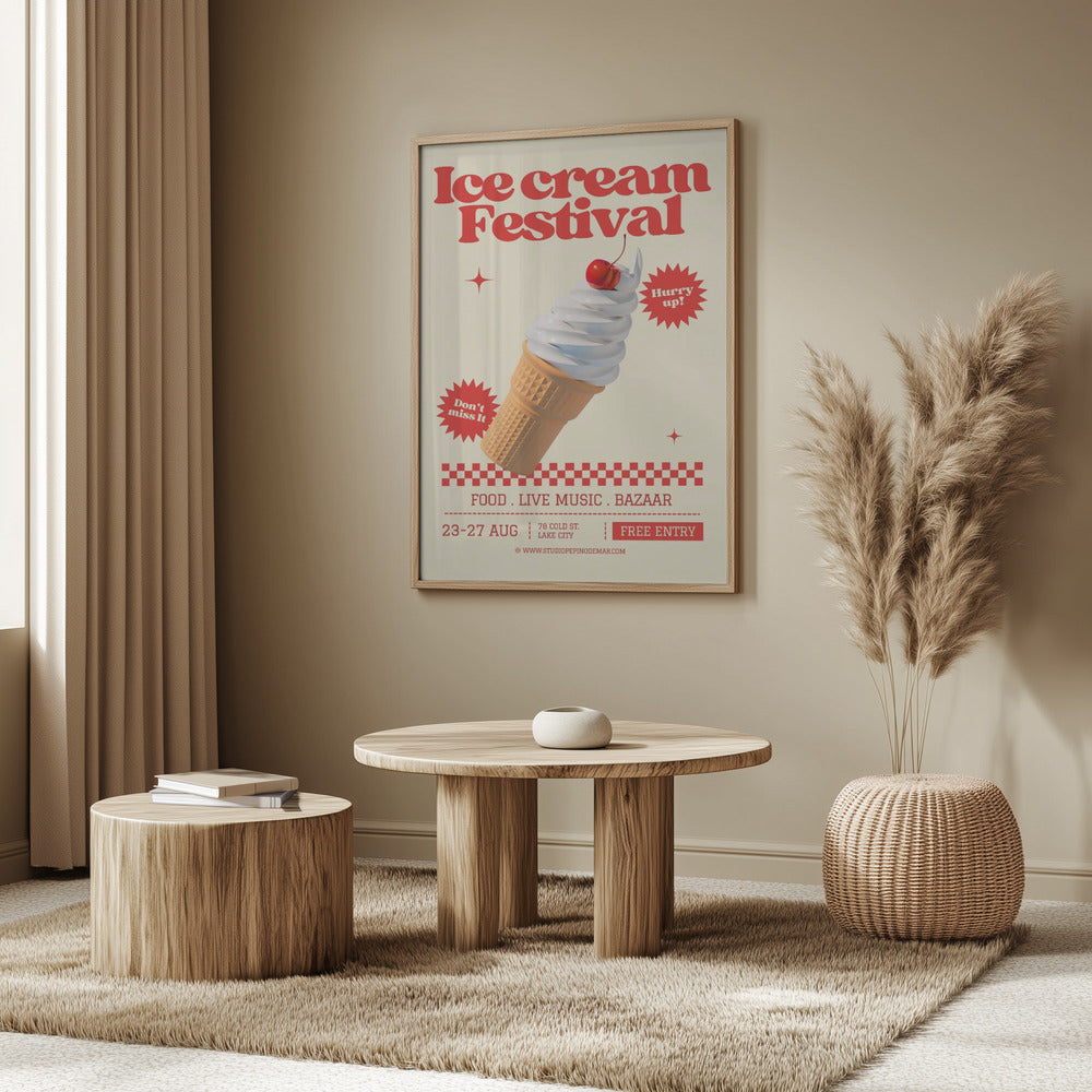 Eiscreme-Festival | Poster
