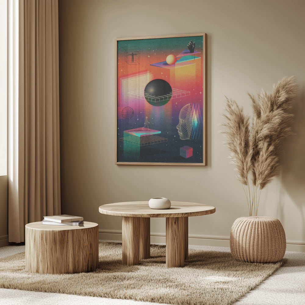 Mellan dimensioner | Poster