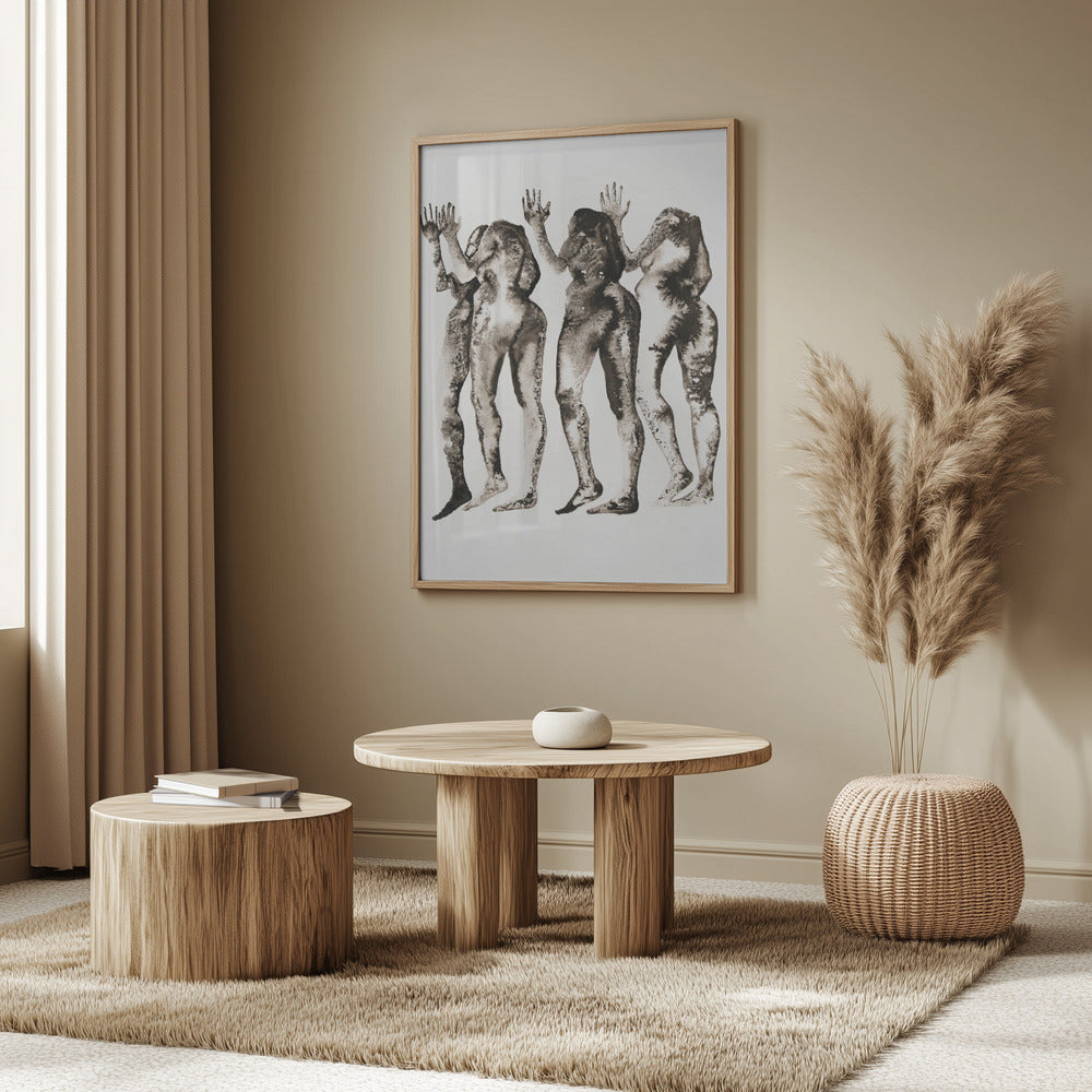 4 Figures (headless) | Poster