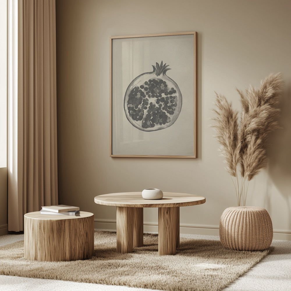 Vintage pomegranate | Poster