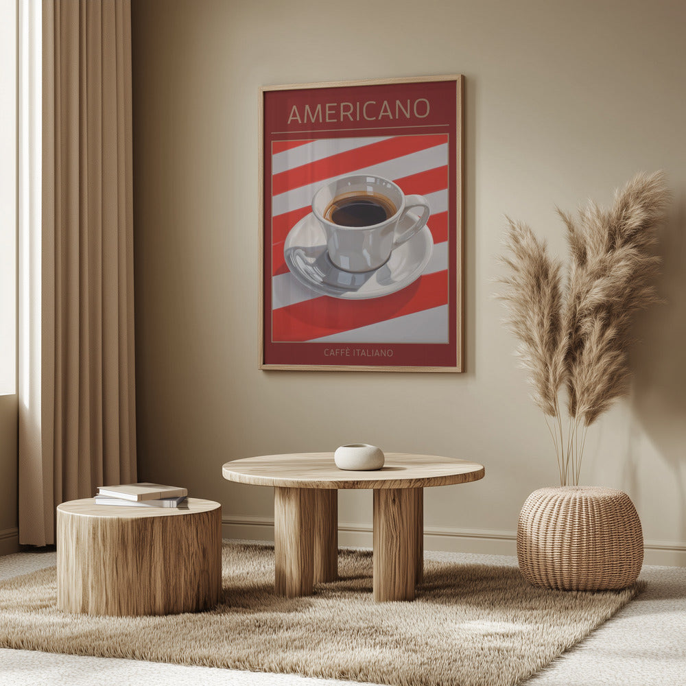 Americano Kaffe | Poster