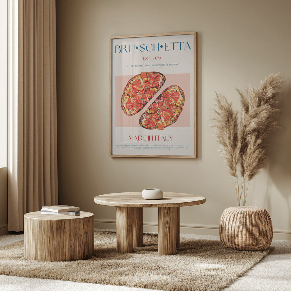 Flavorful Bruschetta | Poster