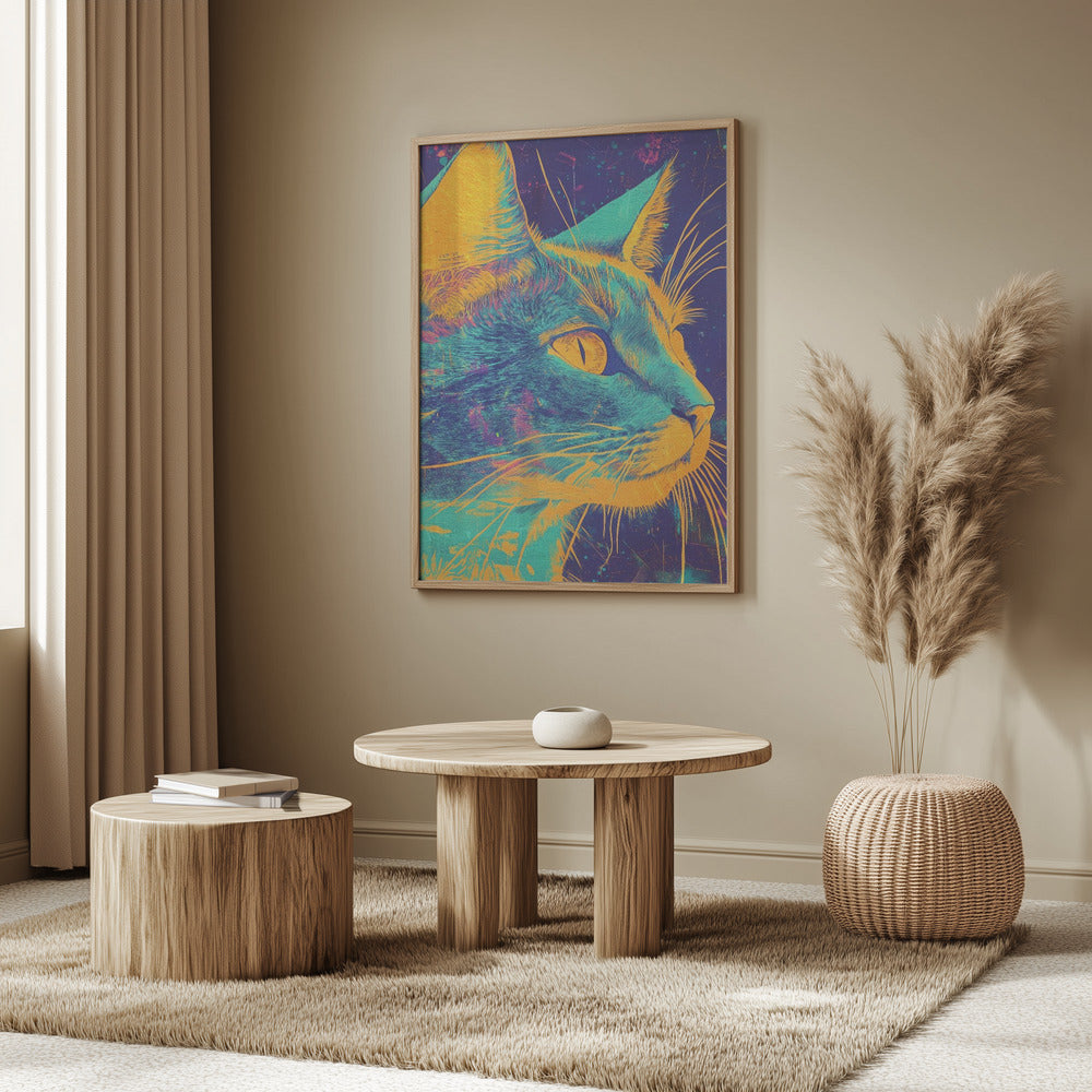 Blue Cat | Poster