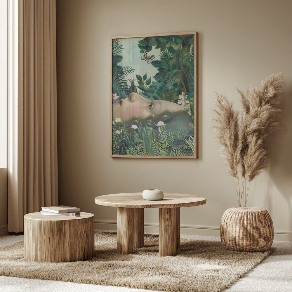 Giovanna i tropisk trädgård | Poster