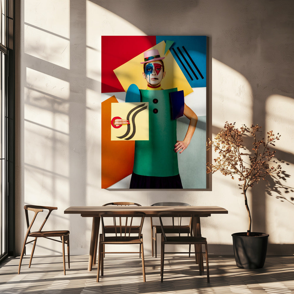 Ritratto suprematista di Lena Naymkina | Stampe su Tela