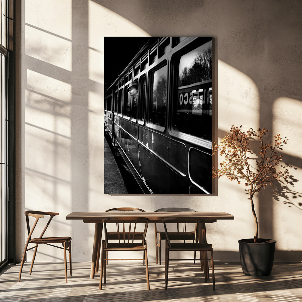 La fille de l'adieu. . . en partant | Tableaux sur Toile