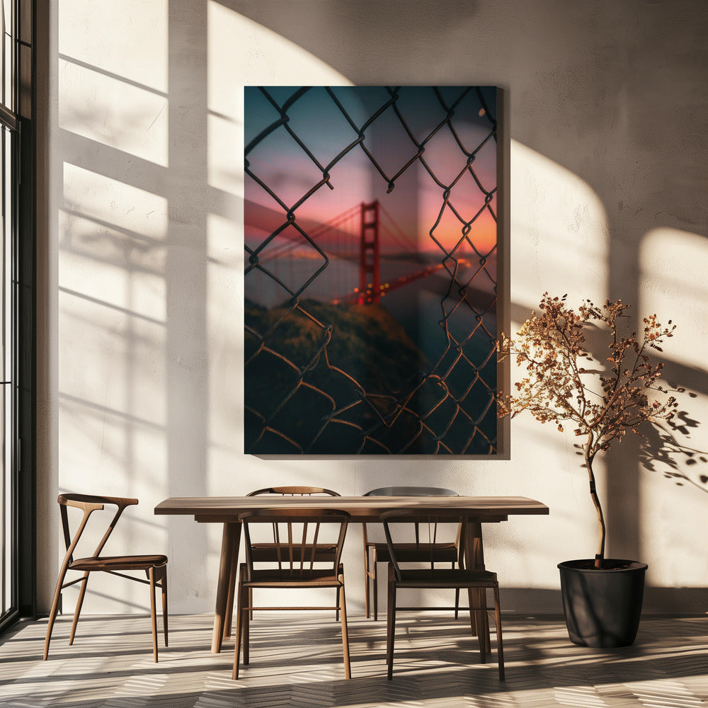 Golden Gate-buret | Lærredsbilleder