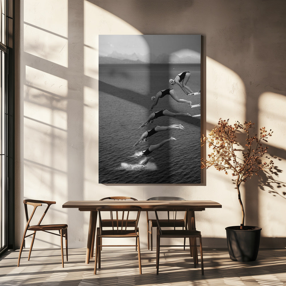The beauty of diving | Canvas