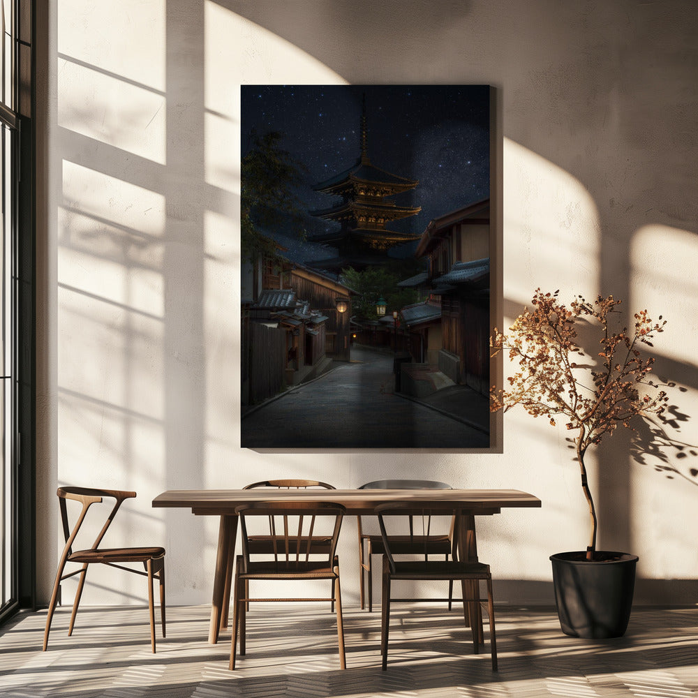 Kyoto-Nacht | Leinwand-Bilder