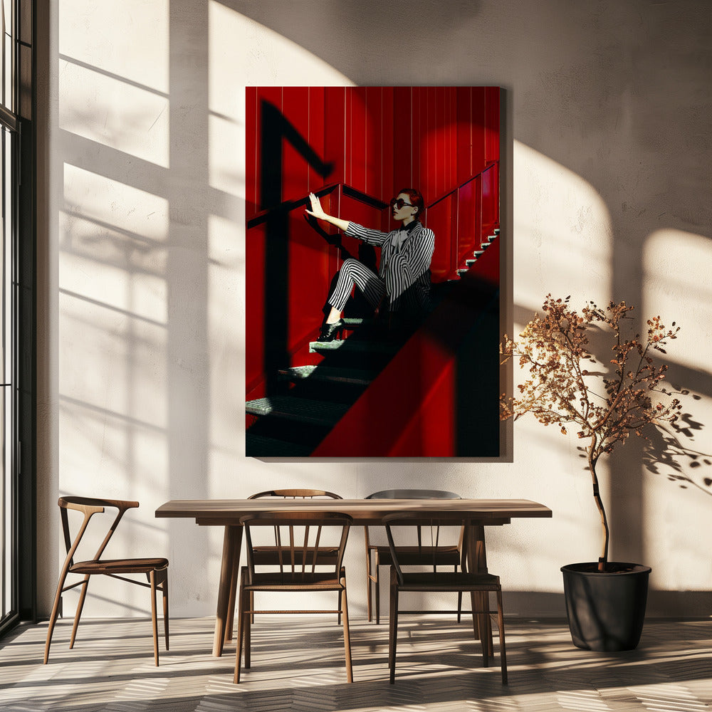 Röda Trappans Rytmer | Canvas