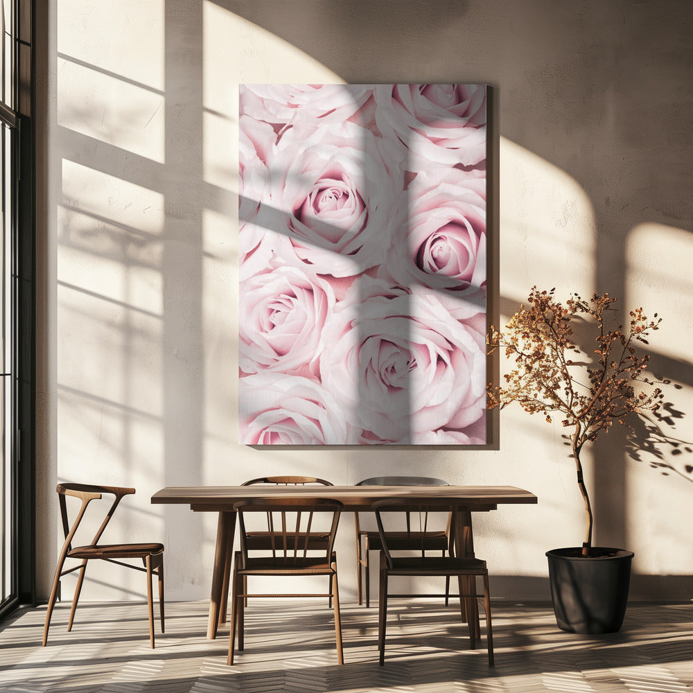 Roses roses n° 02 | Tableaux sur Toile
