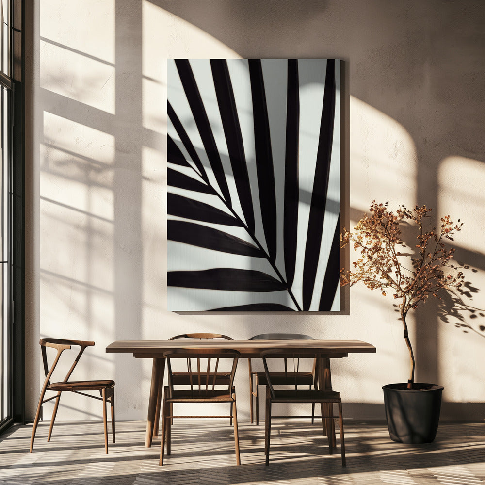 Grafiskt palmblad_1 | Canvas