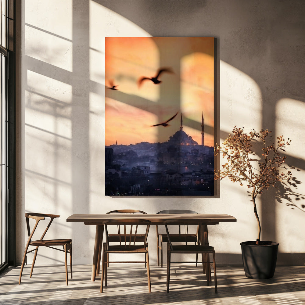 Sunset in Istanbul | Canvas