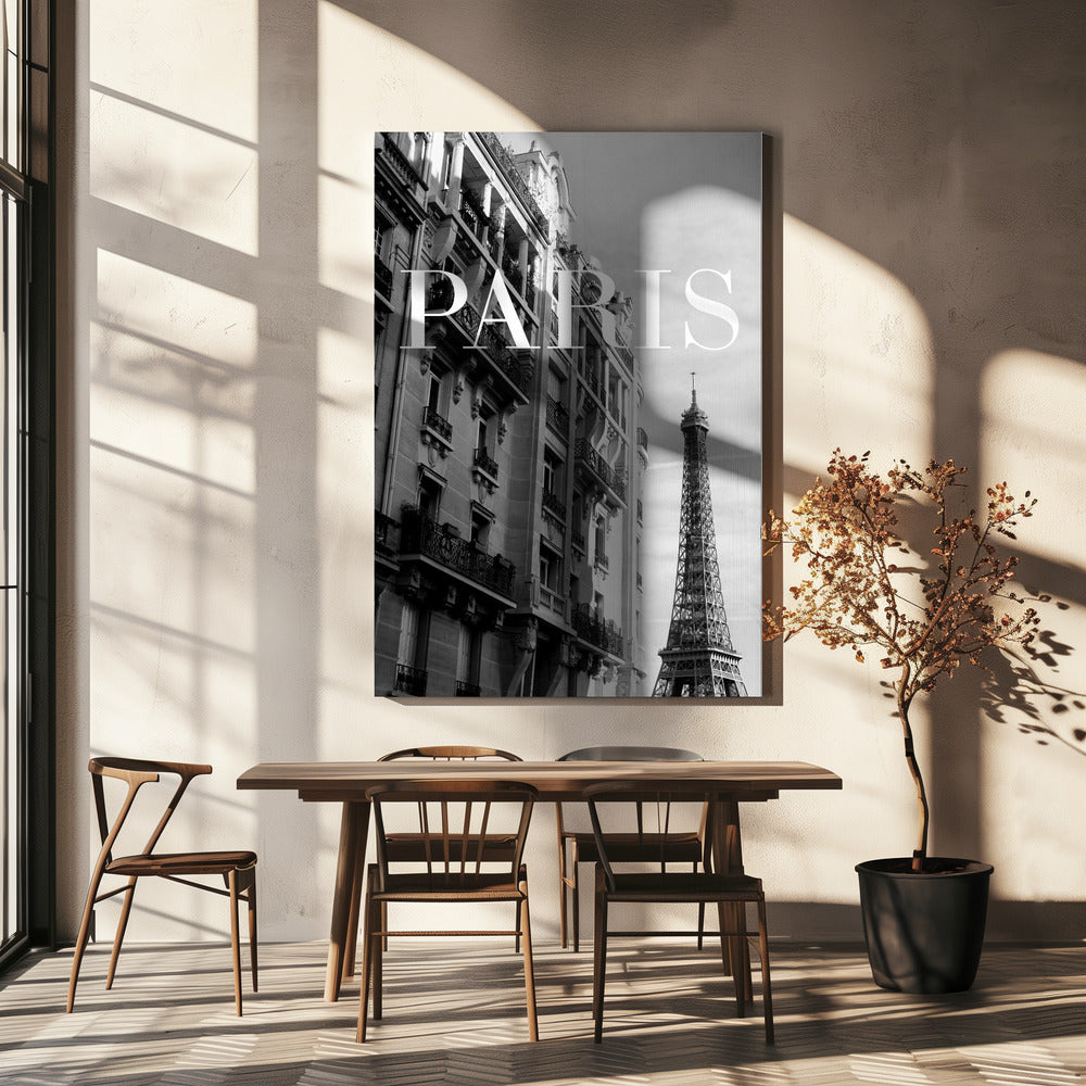 Paris-tekst 3 | Lærredsbilleder