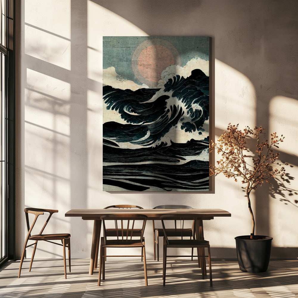 Wilde Wellen | Leinwand-Bilder