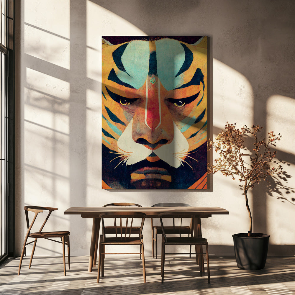 Tigre fuerte | Impresiones en Lienzo