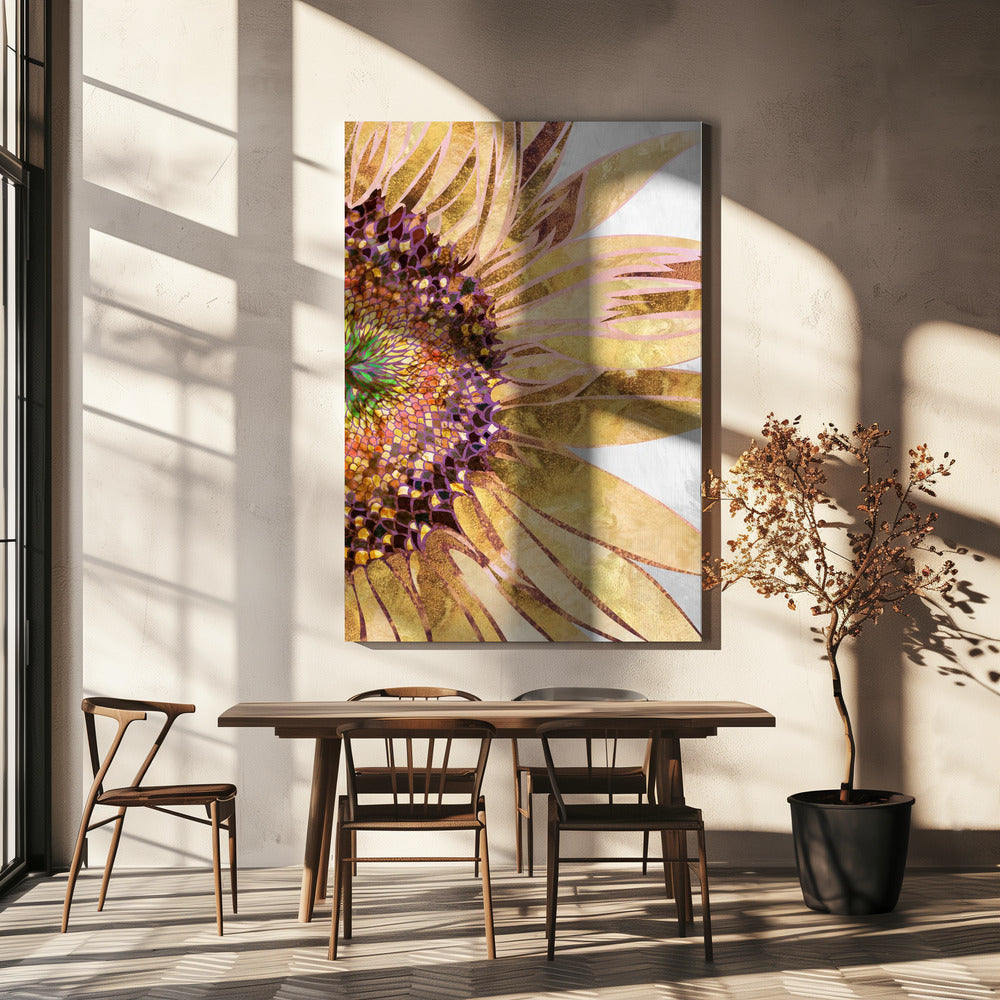 Gyllene solros | Canvas
