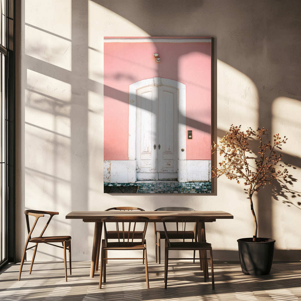 Den vita dörren Lissabon | Canvas