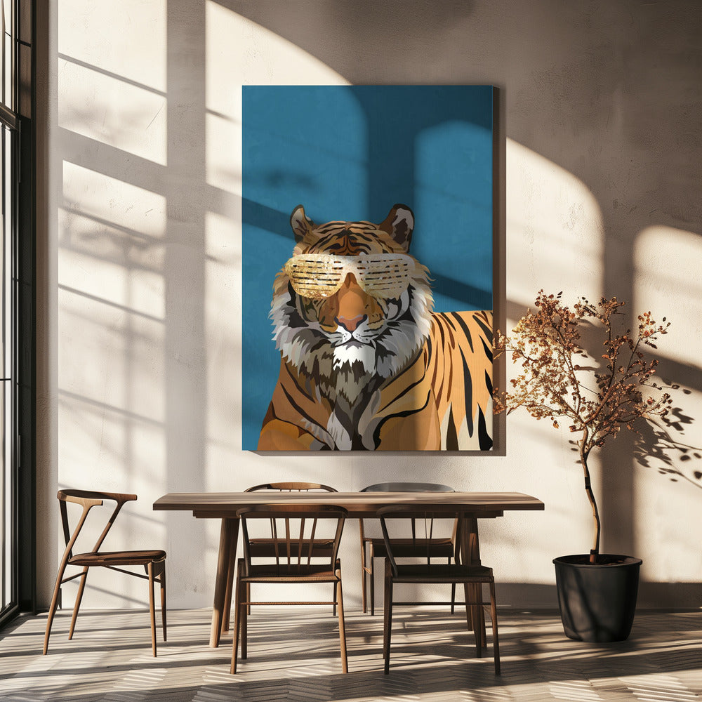 Tigre Hip Hop | Tableaux sur Toile