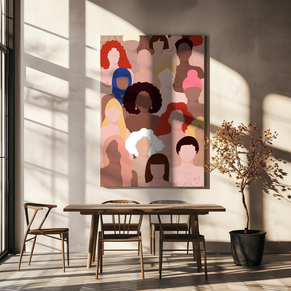 Wie de wereld regeert | Canvasprints
