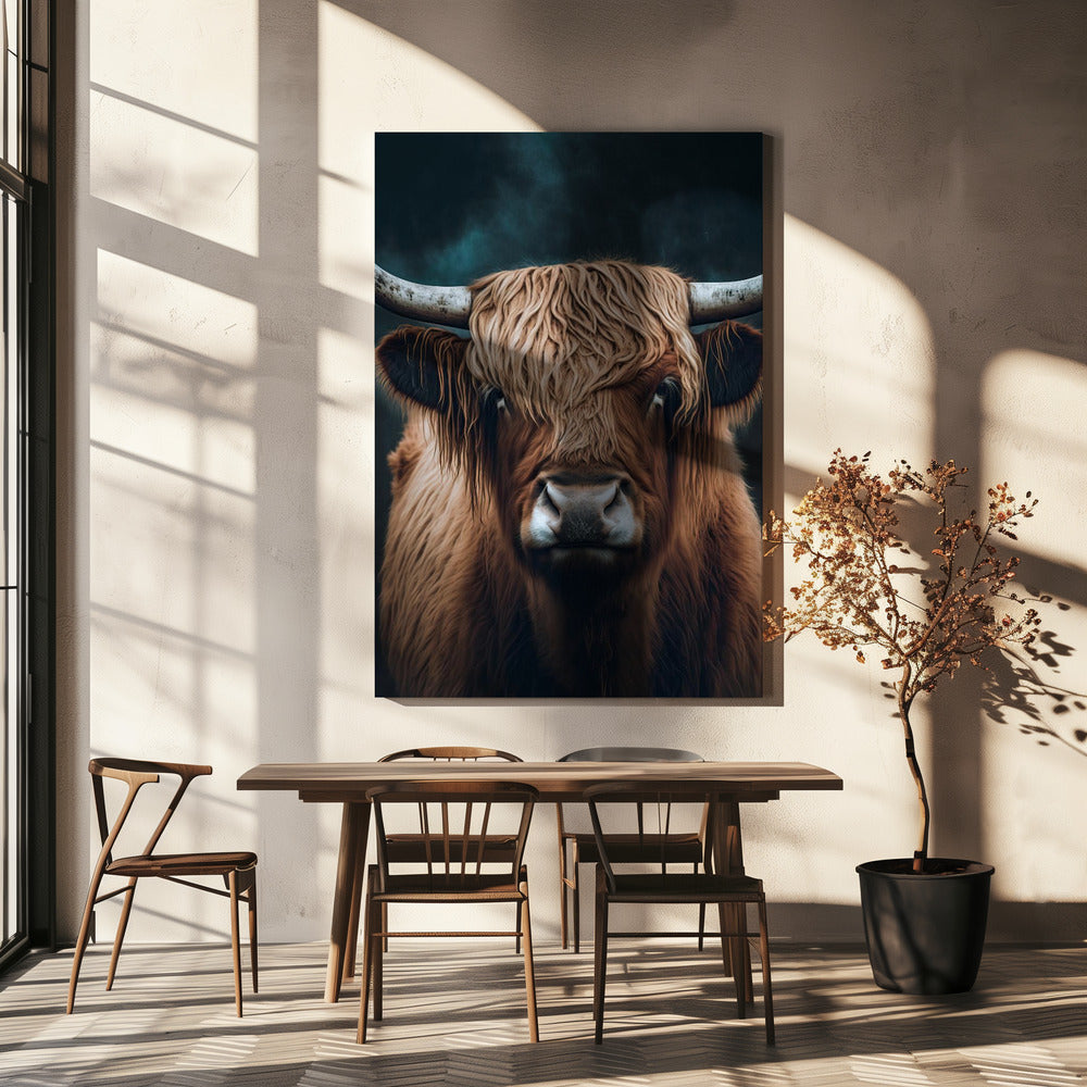 Highland Cow | Canvas