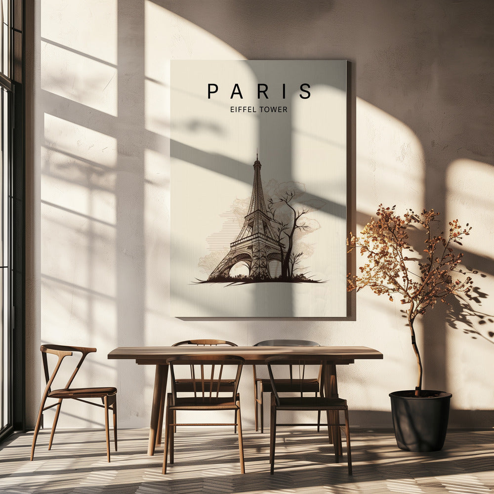 Pariisin Eiffel-torni | Canvastaulut