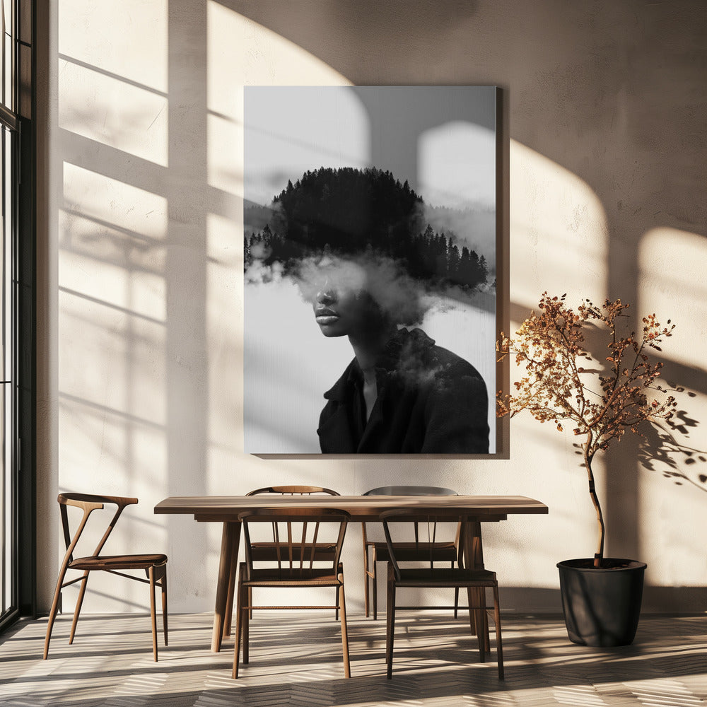 Mistige gedachten | Canvasprints