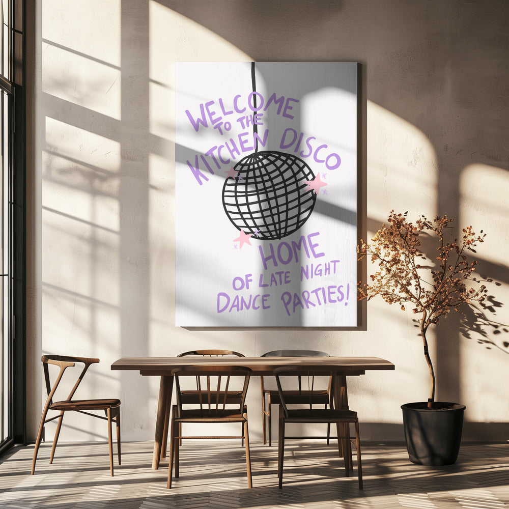Kitchen Disco Vibes | Canvas