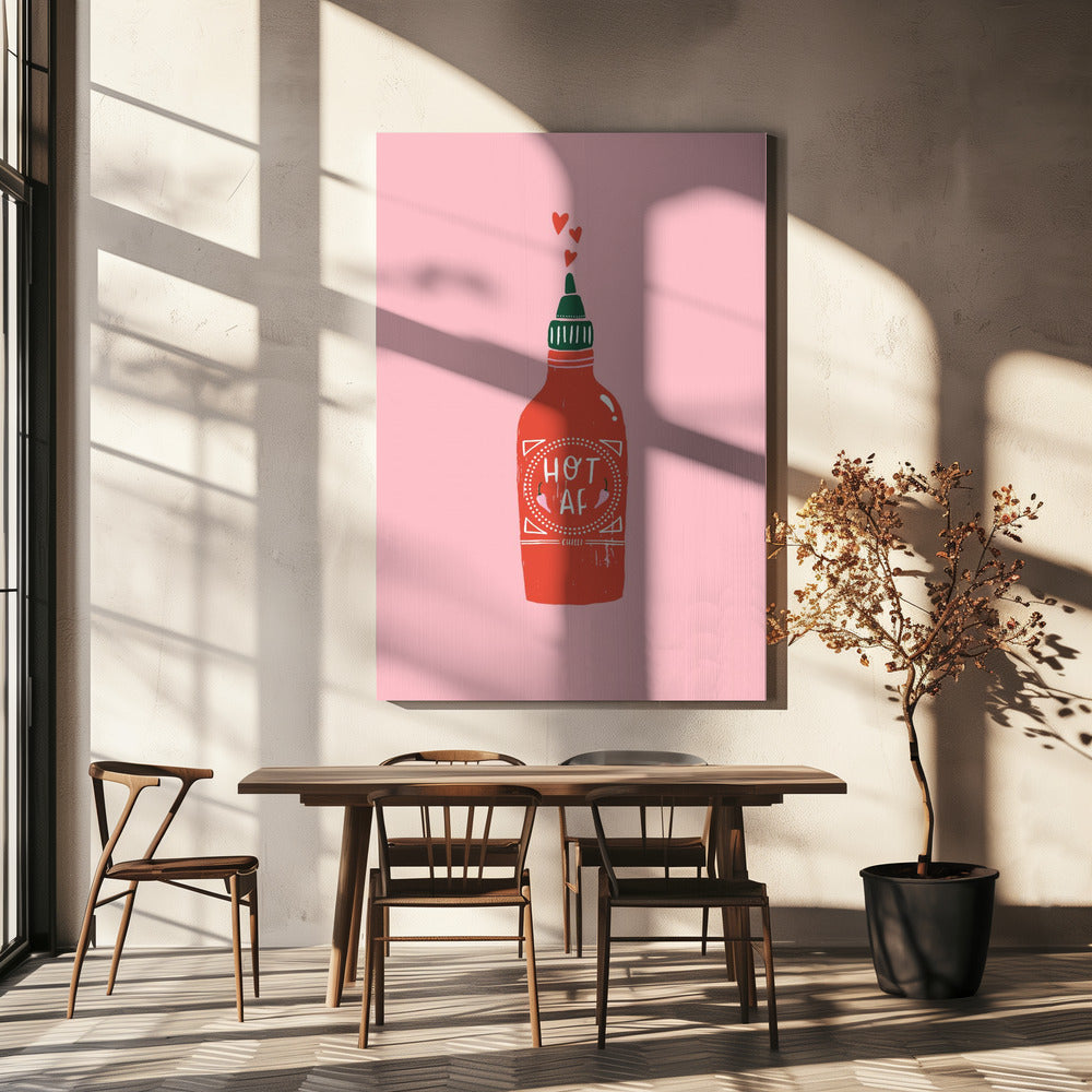 Chaud par | Tableaux sur Toile