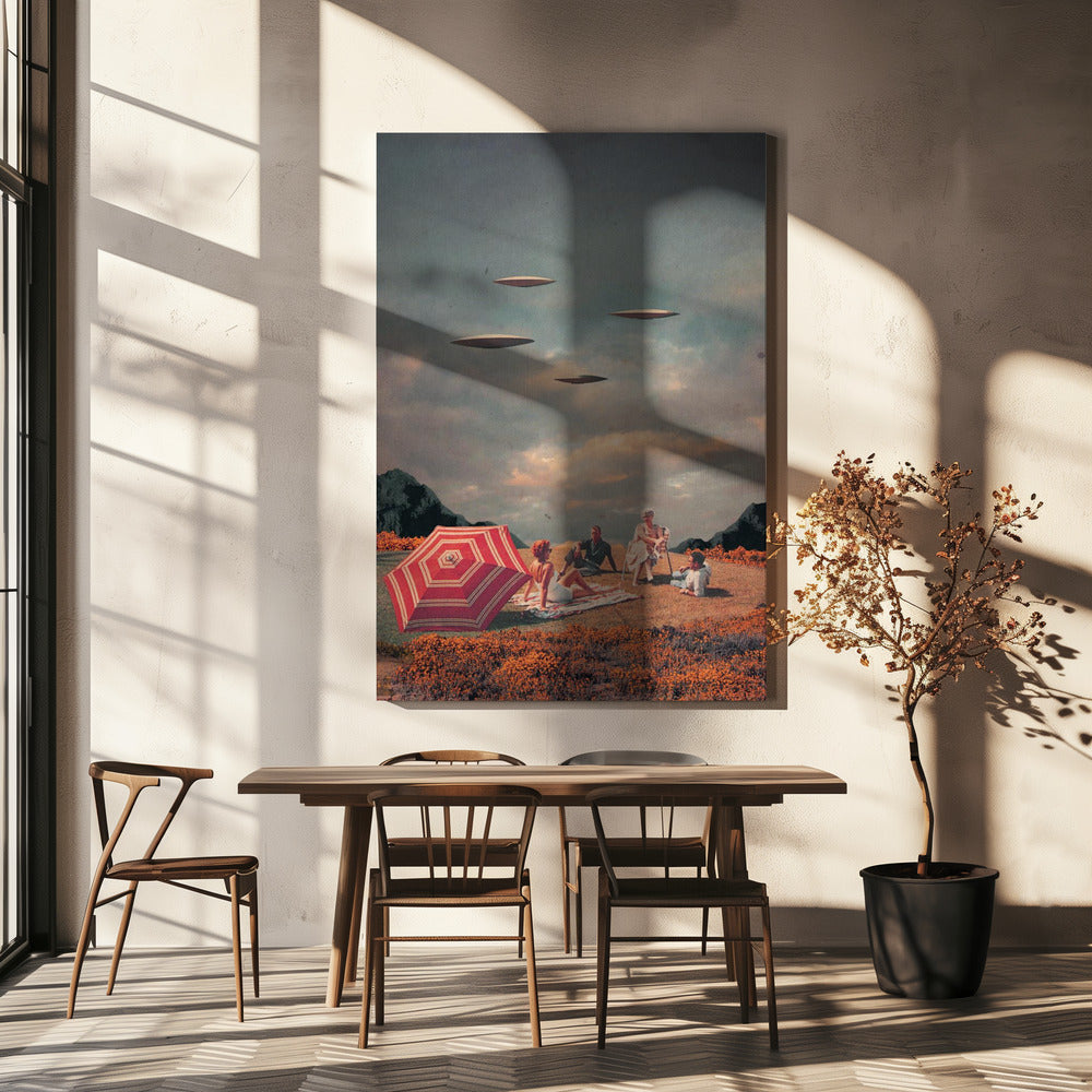Tu so, als wären sie nie gekommen | Leinwand-Bilder