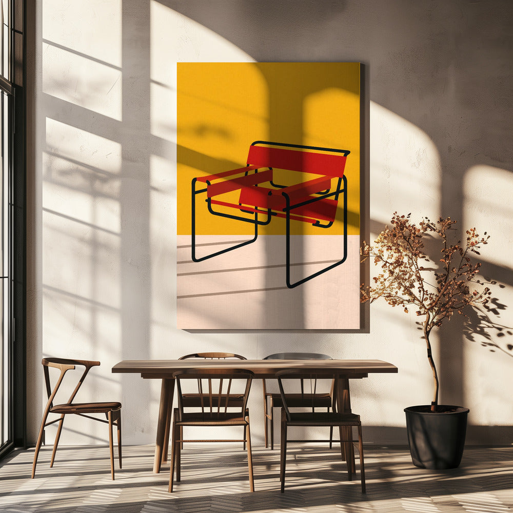 Wassily Chair Marcel Breuer | Leinwand-Bilder