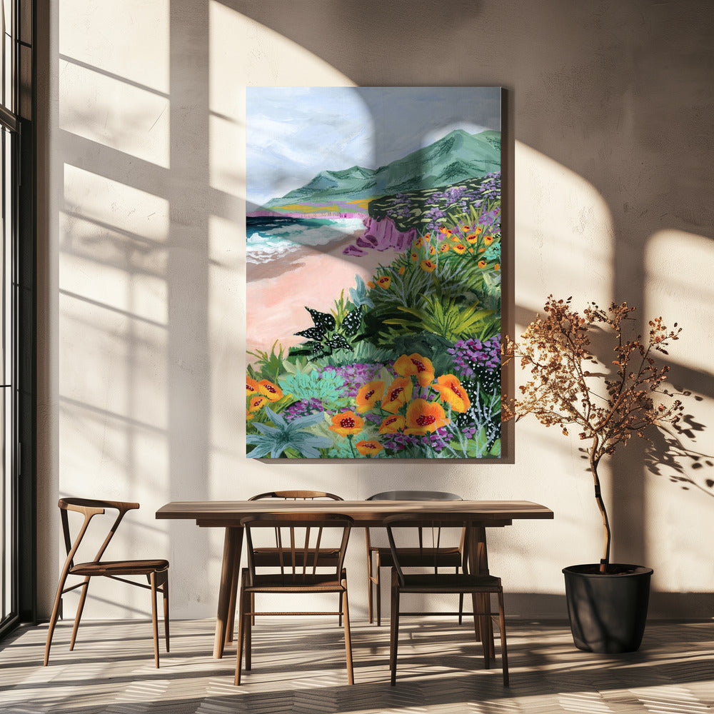 Küstenklippen | Leinwand-Bilder