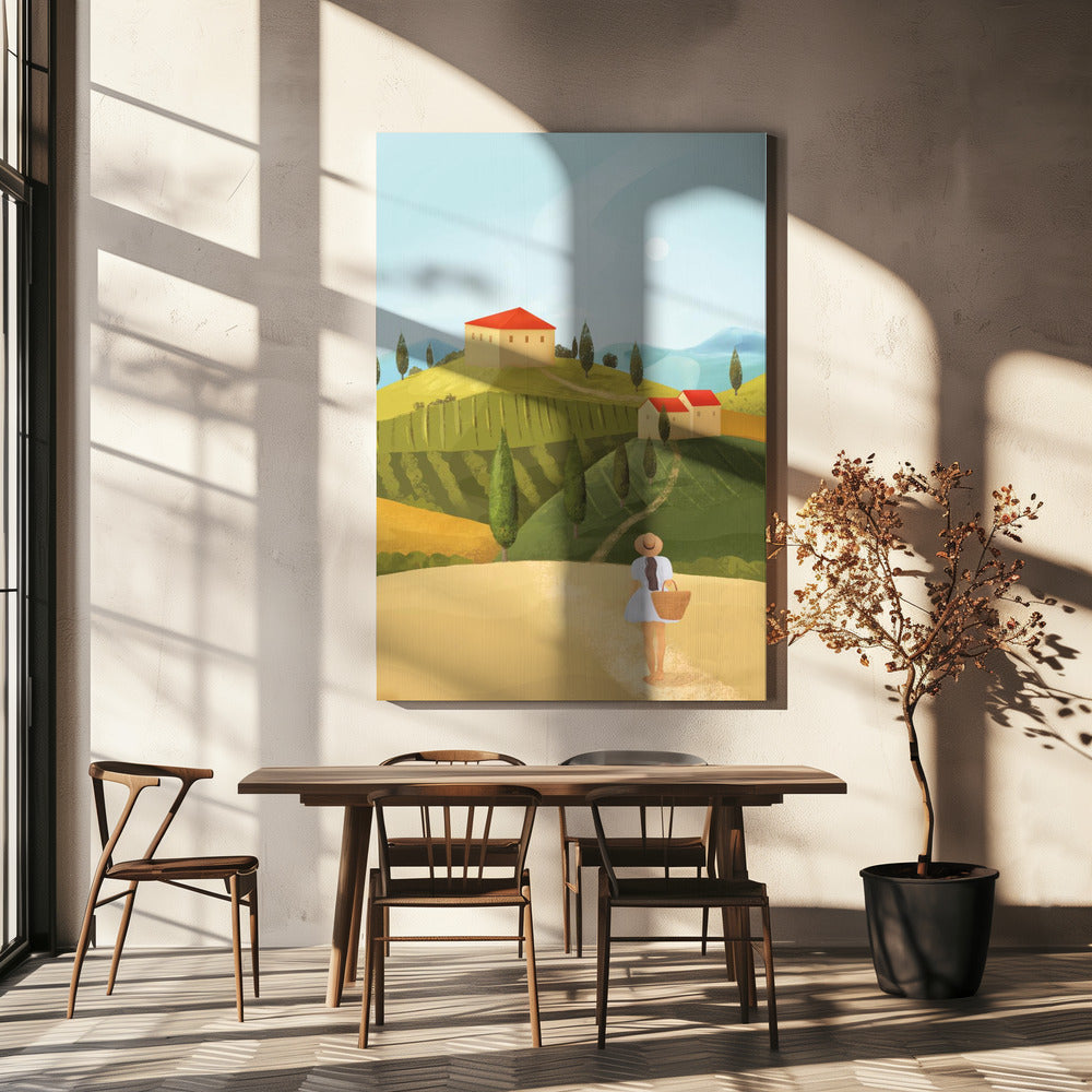 Toscana | Lærredsbilleder