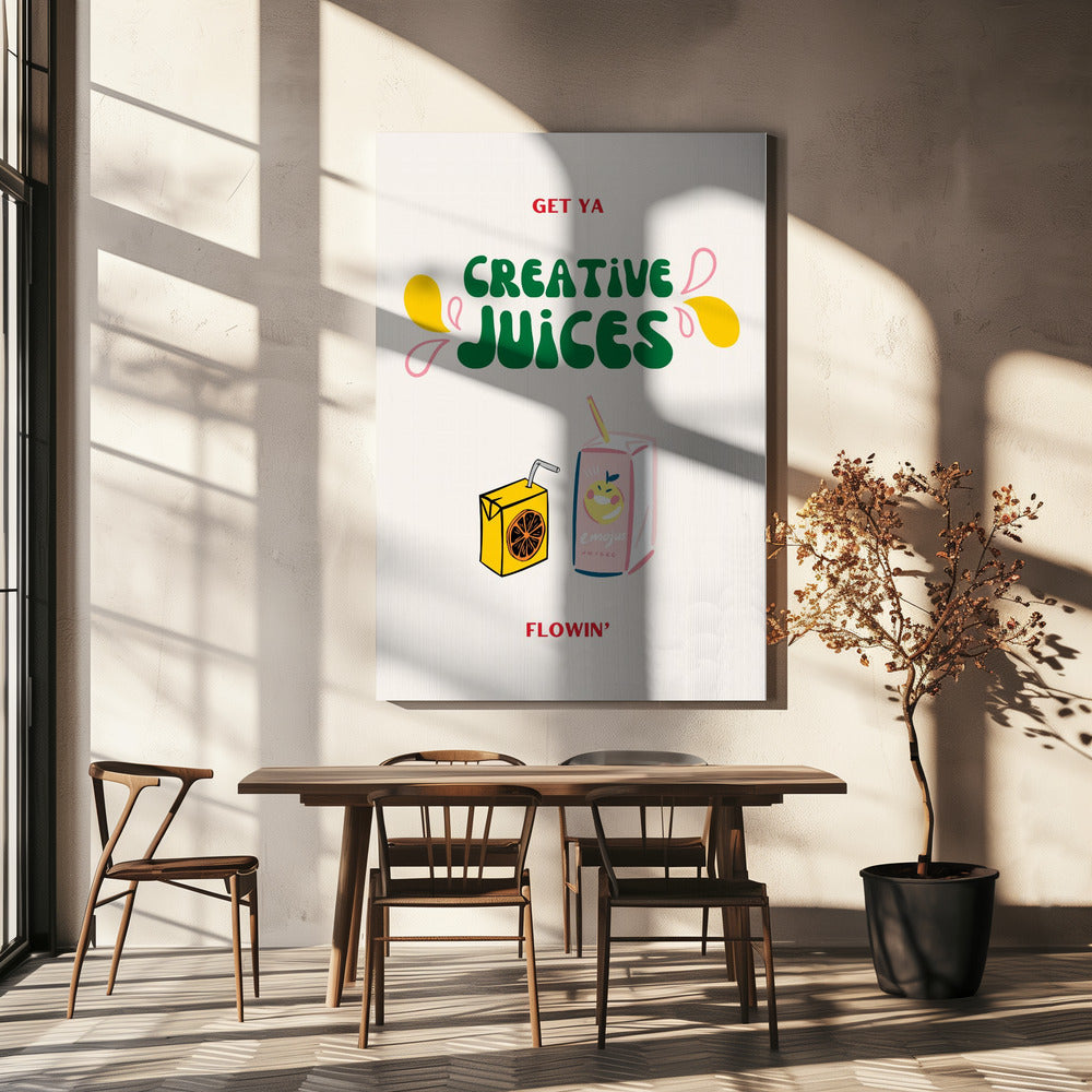 Dale jugo a tu creatividad | Impresiones en Lienzo