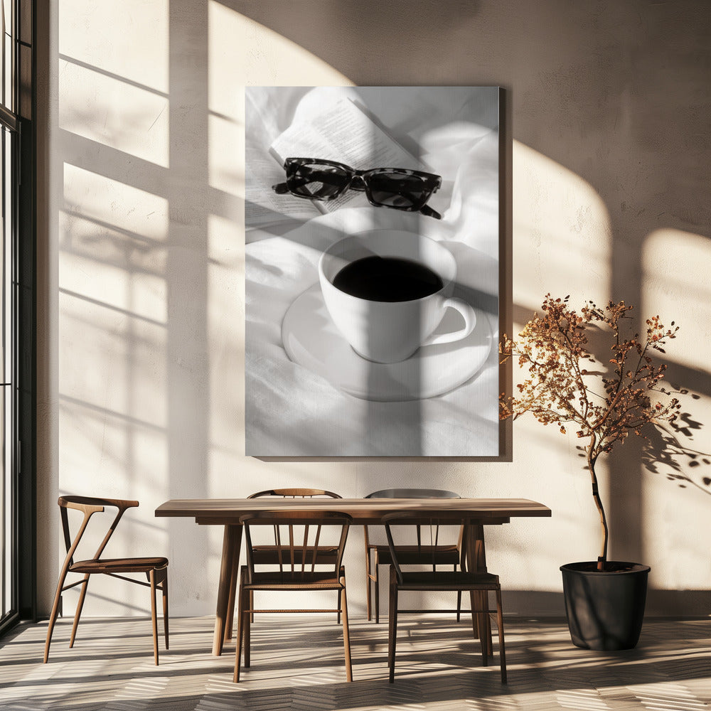Café au lit | Tableaux sur Toile