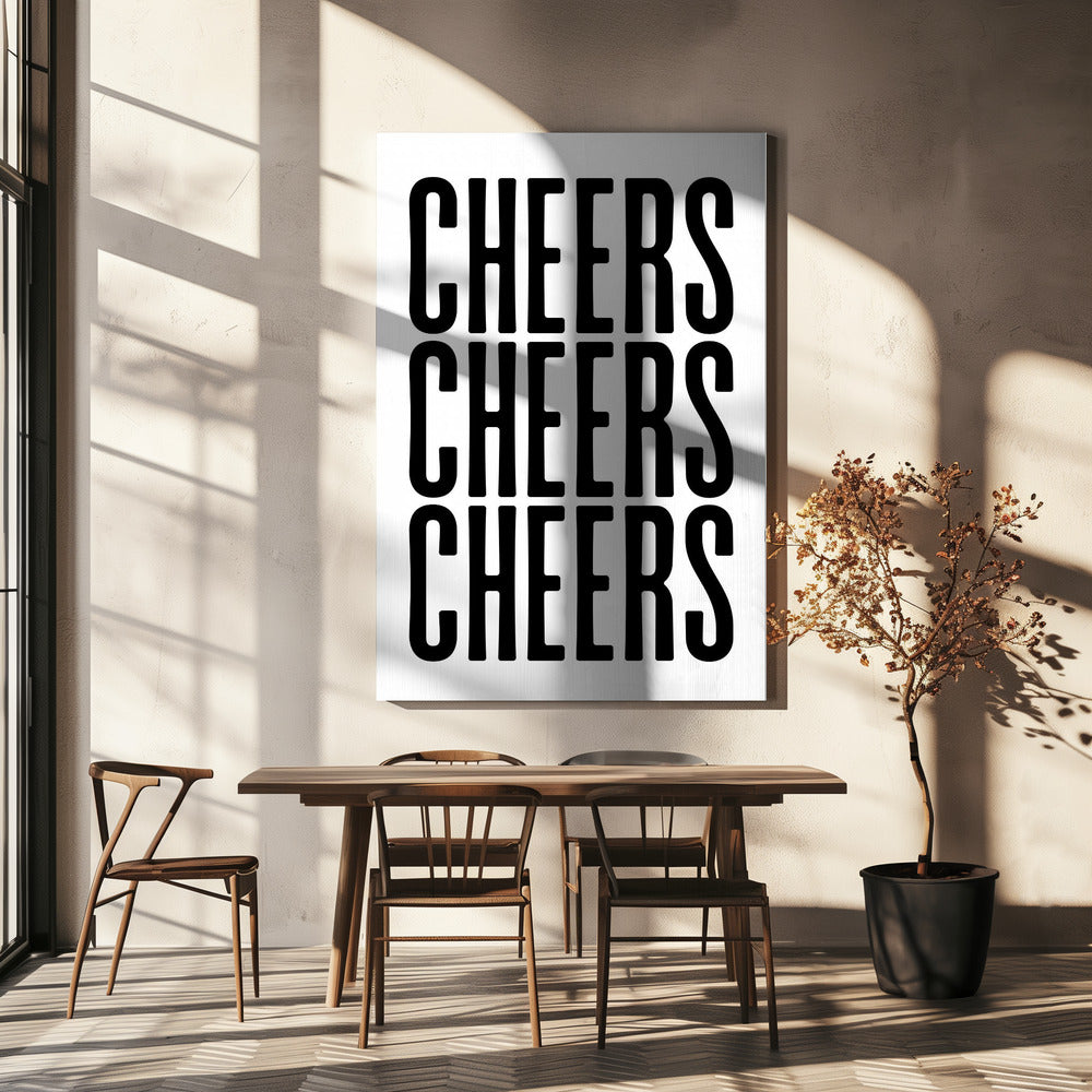 Triple Cheers | Canvas