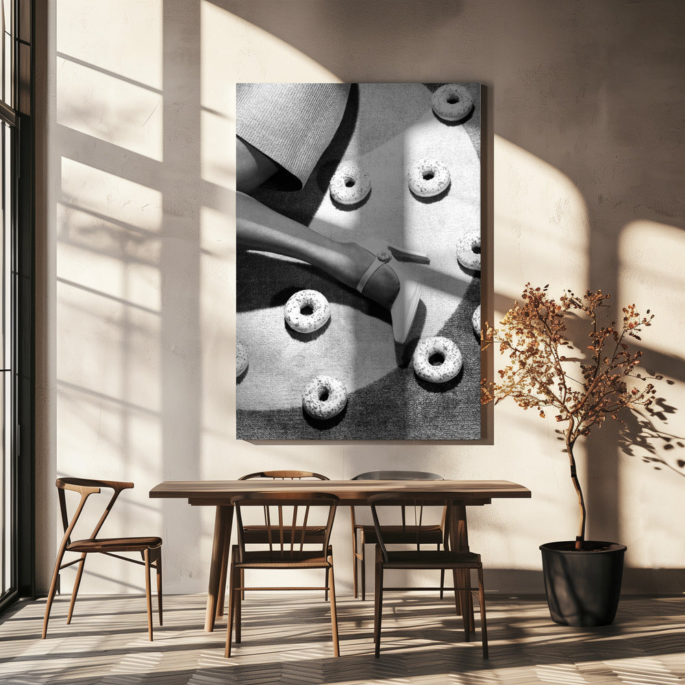 Disco 2 B&W | Stampe su Tela