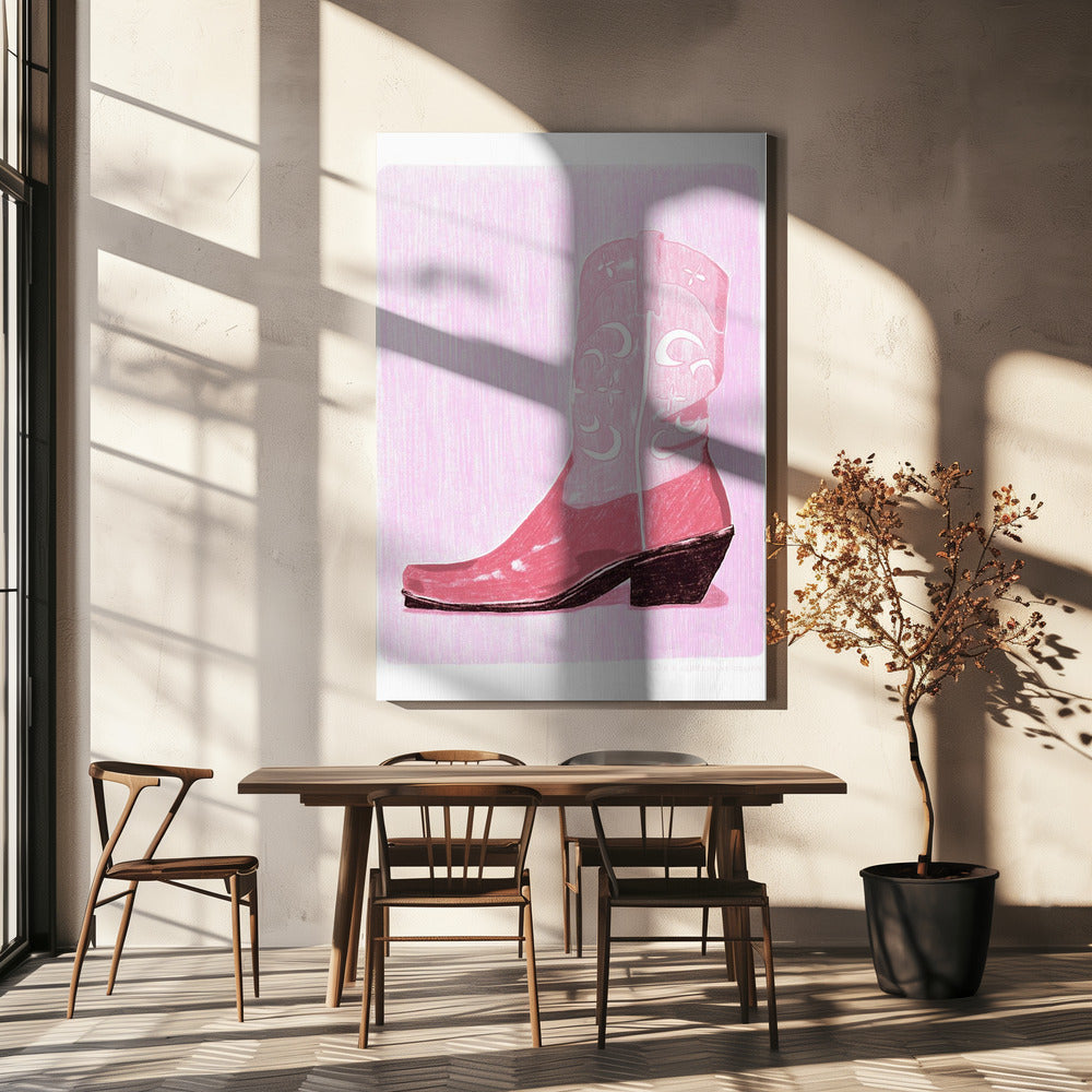 P&C Cowgirlstiefel | Leinwand-Bilder