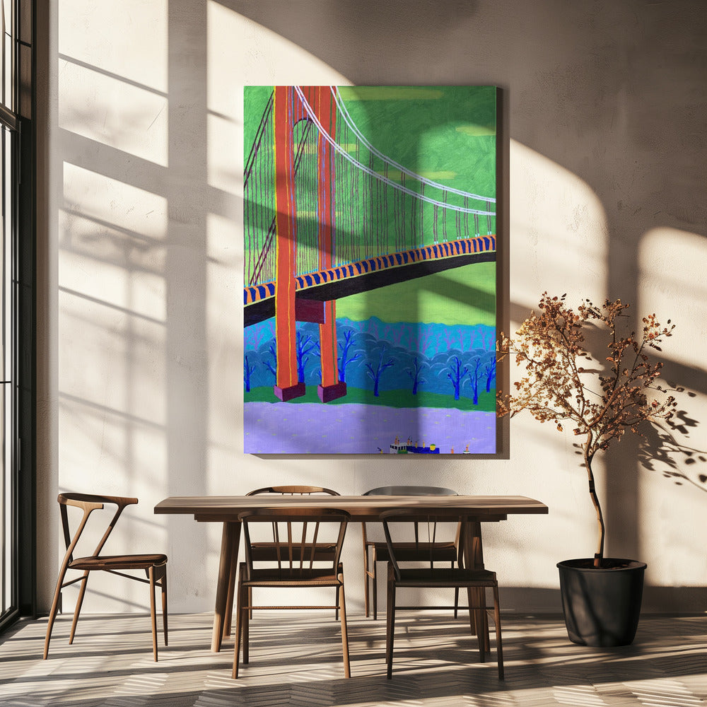 Pont du détroit de Verrazzano | Tableaux sur Toile