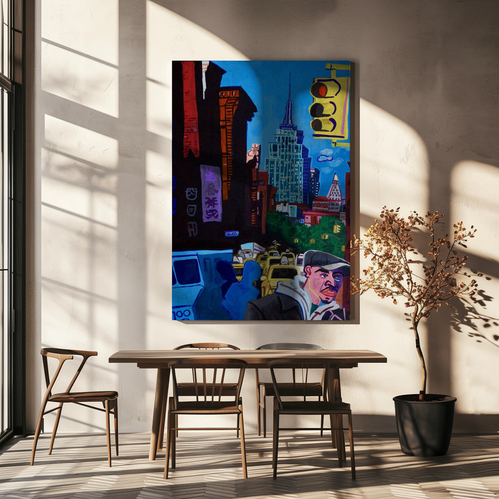 Ombre di Bowery | Stampe su Tela
