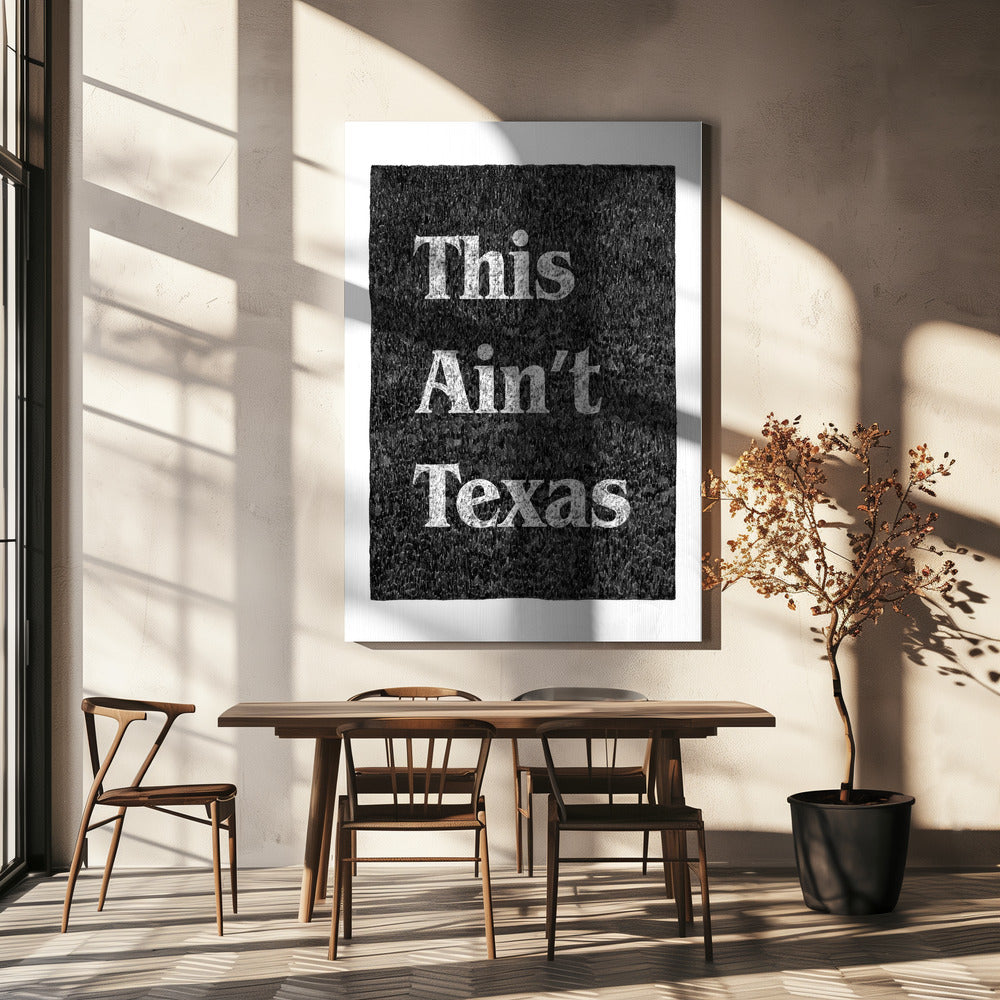 Esto no es Texas Impresiones en Lienzo