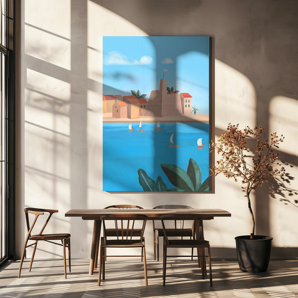 Insel Vis | Leinwand-Bilder