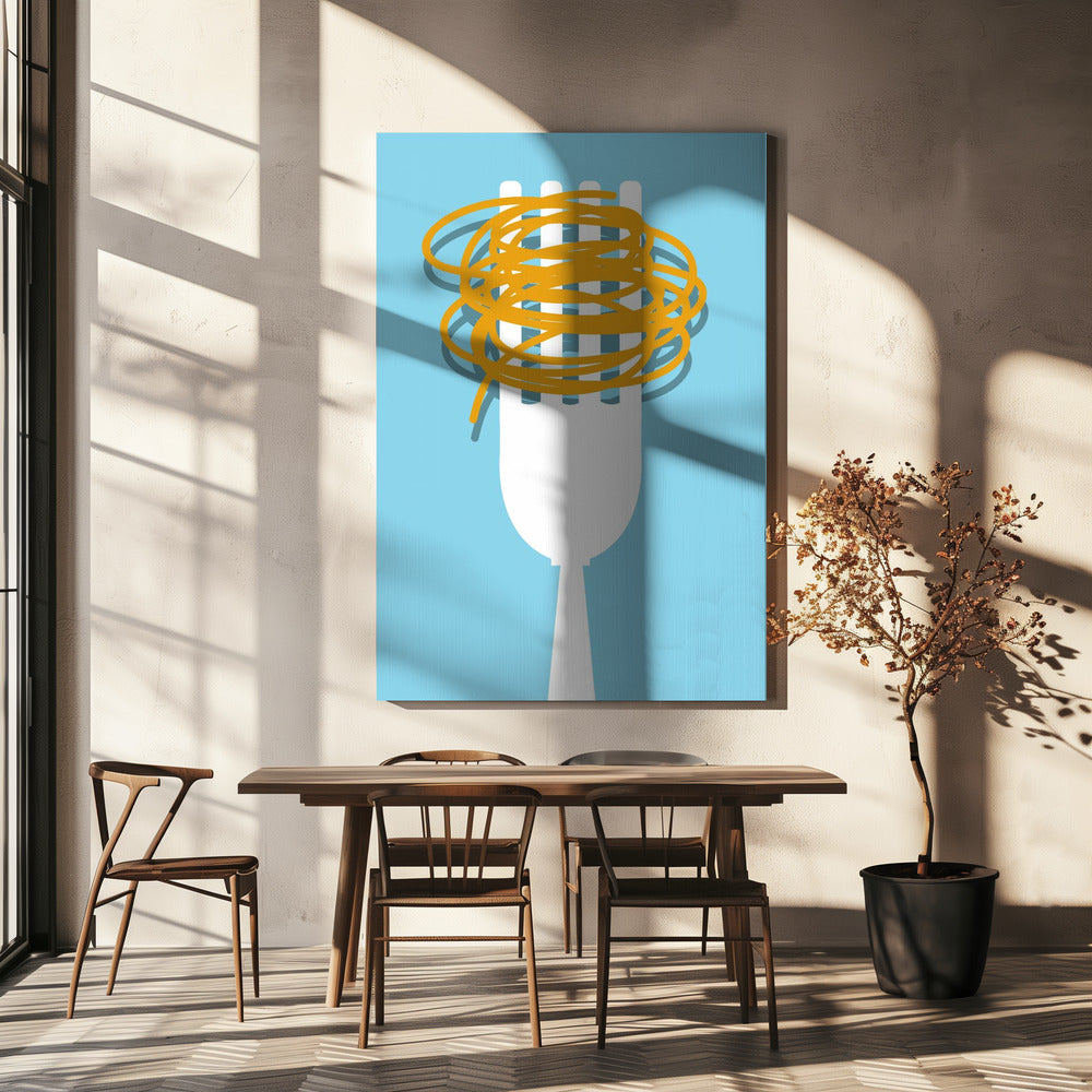 Spaghetti | Leinwand