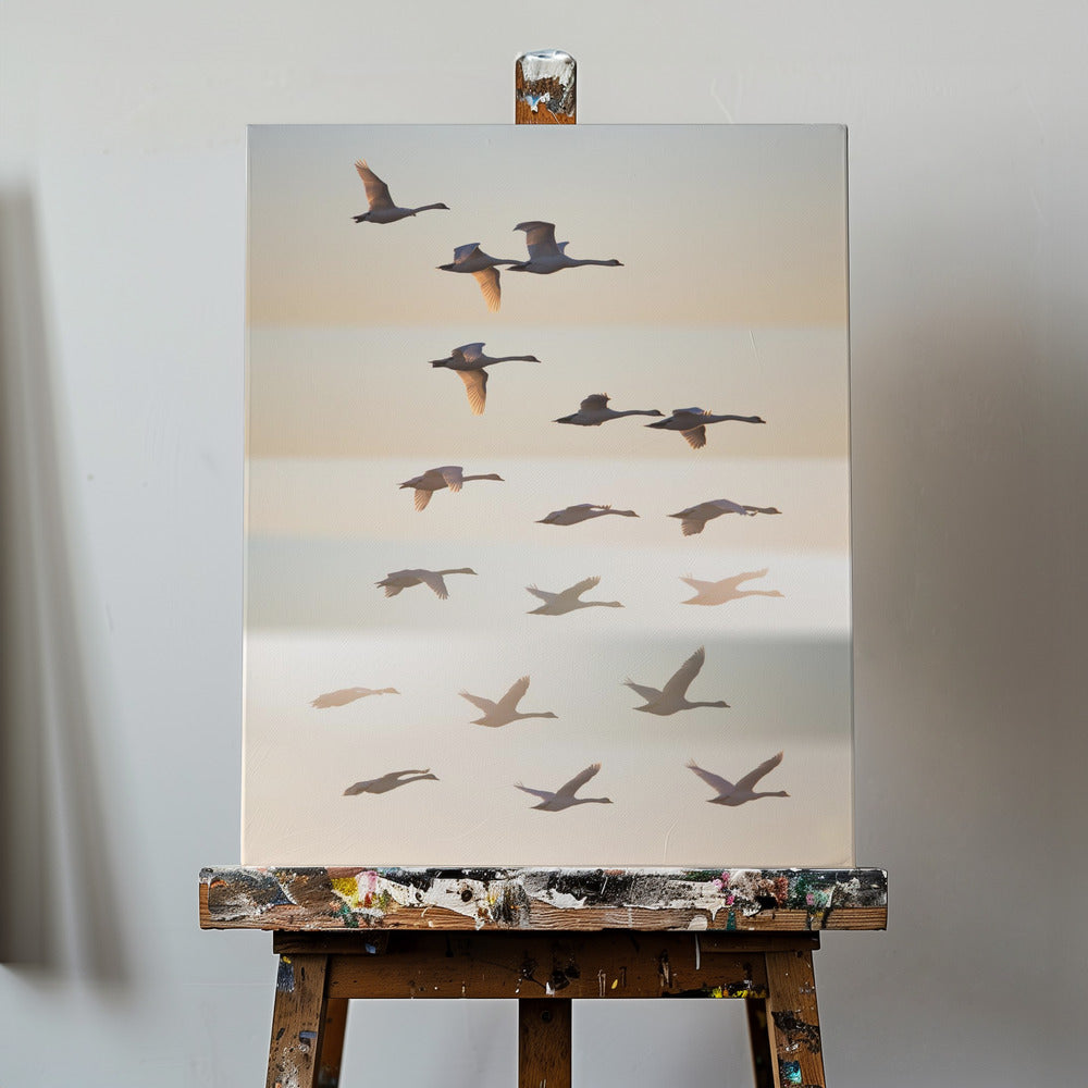 Au-delà du soleil. | Tableaux sur Toile