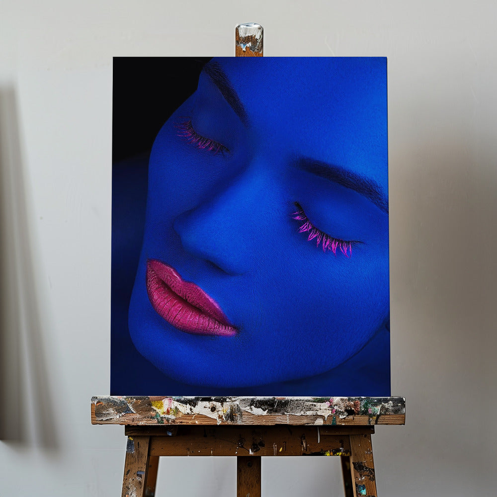 har fortfarande blues Canvas