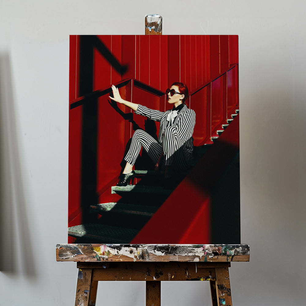 Röda Trappans Rytmer | Canvas